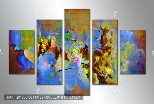 三聯(lián)畫,三拼畫,裝飾畫,無框畫