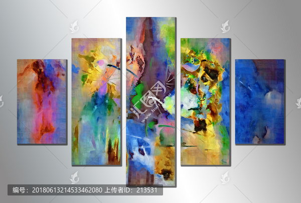 三聯(lián)畫,三拼畫,裝飾畫,無框畫