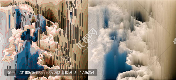 浪花地毯圖案