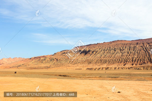 新疆吐鲁番,火焰山