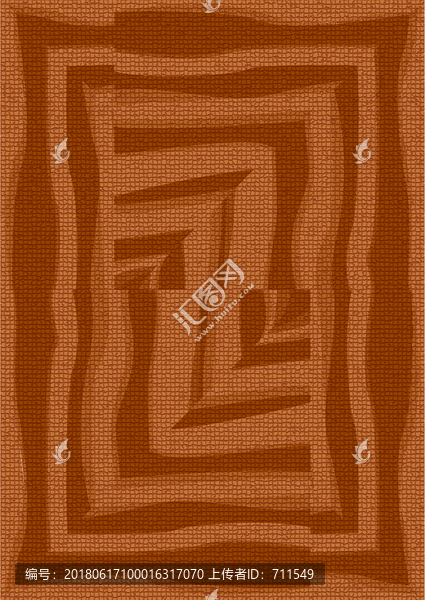 土黃色粗糙麻布紋理