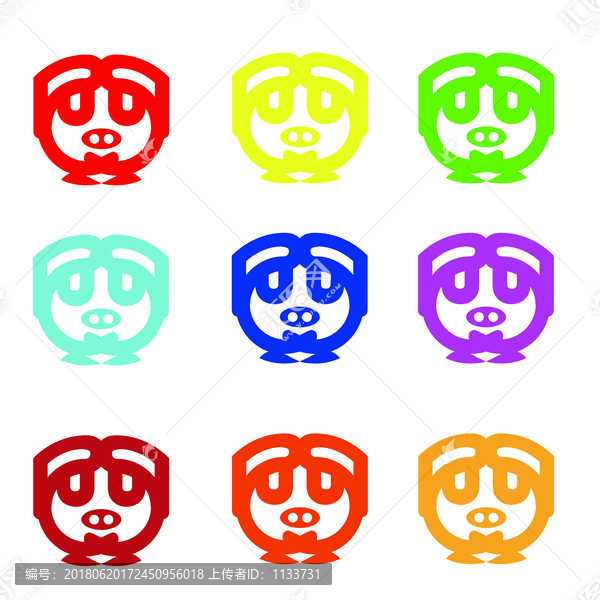 豬logo