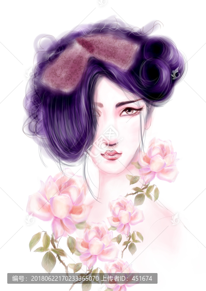 少女插畫