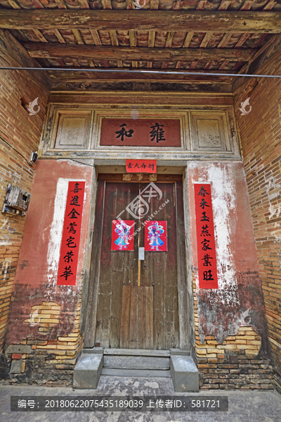 中国没人居住的老建筑