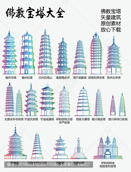 佛教寶塔,佛教建筑,佛教
