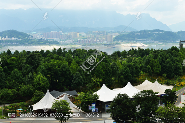 三峡工程绿地