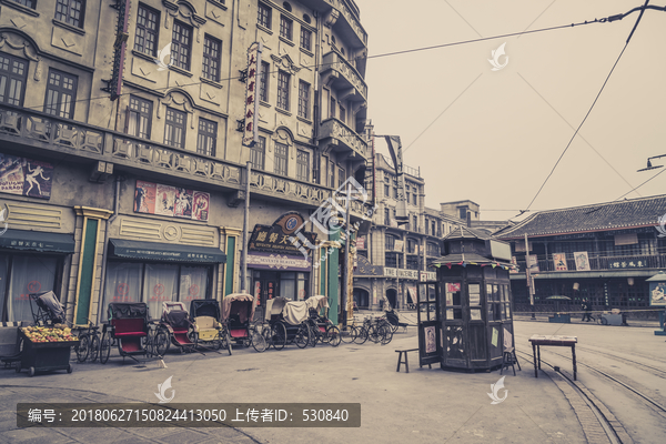 老上海民国街景