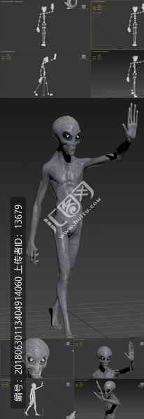 外星人蒙皮skin