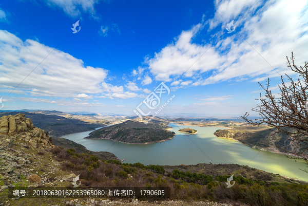 土耳其白加孟古城废墟