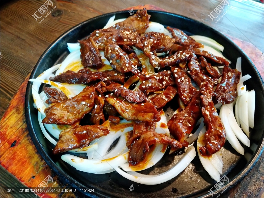 韩式铁板牛肉