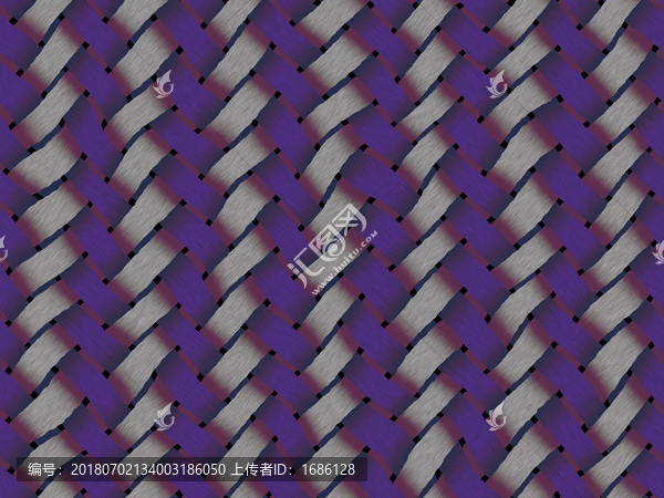 紫色格子交织纹理