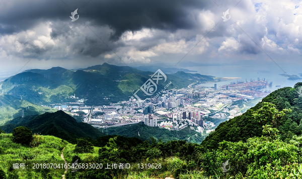 烟雨盐田