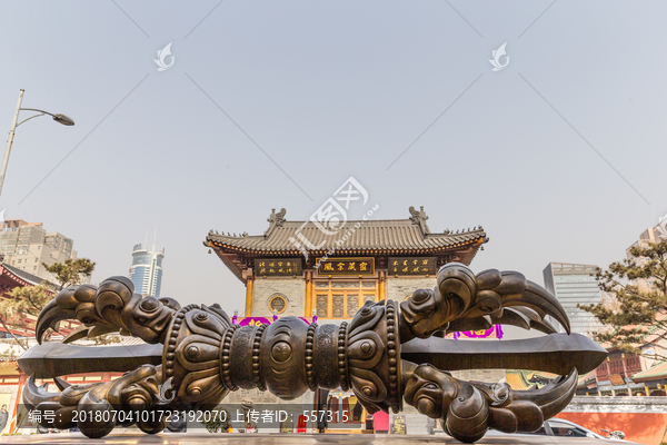 古佛经译场大兴善寺密宗祖庭法杵