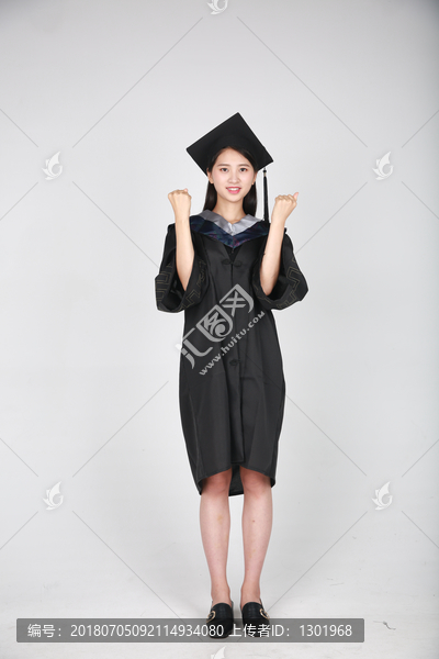 高清女生学士服图片