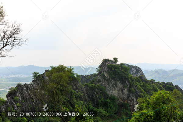 灵山六峰山风景名胜区风光