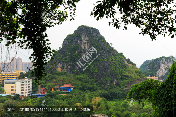 灵山六峰山风景名胜区风光