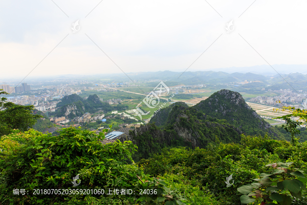 灵山六峰山风景名胜区风光