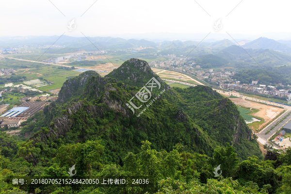 灵山六峰山风景名胜区风光