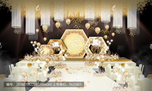 金色系婚禮