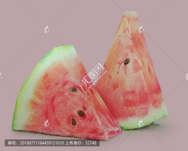 手繪西瓜