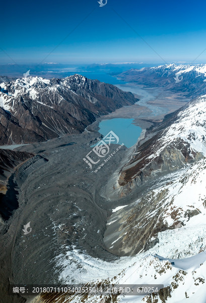 新西兰福克斯冰川地貌