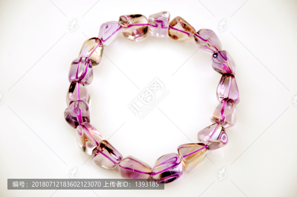 紫黄晶手链