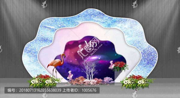 紫色夢幻主題婚禮