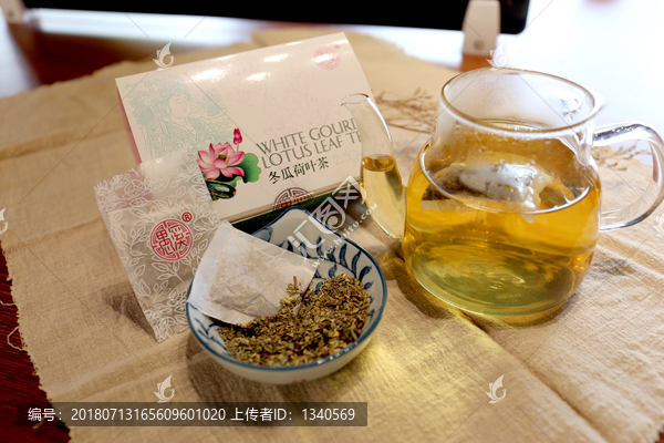 冬瓜荷叶决明子茶