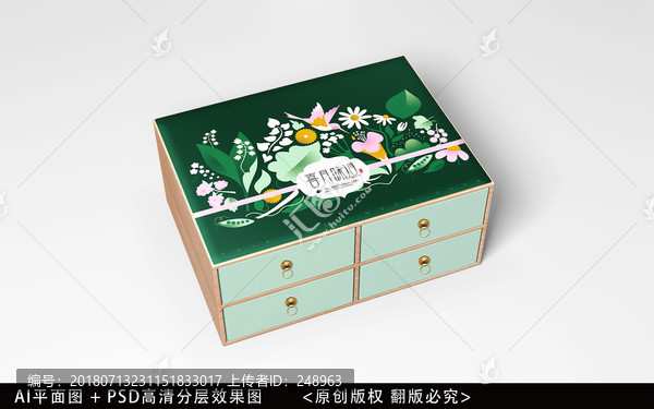 包裝平面圖效果圖