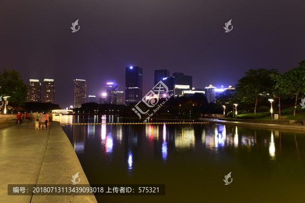 千灯湖夜景