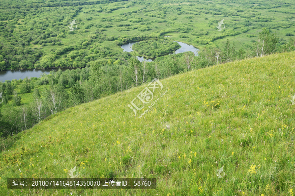 根河湿地生态风光