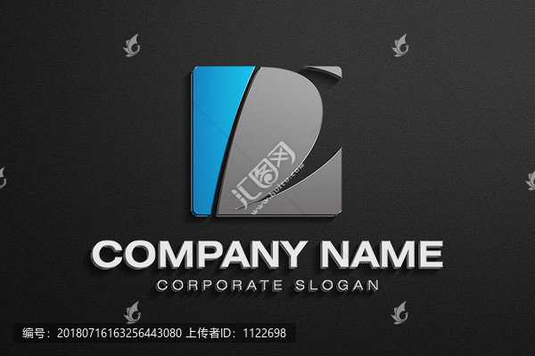 D字母logo