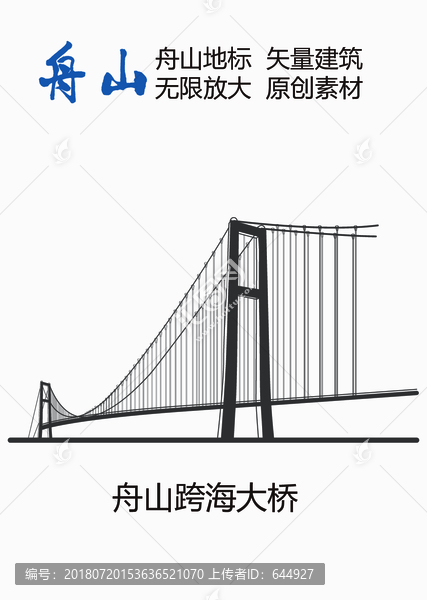 舟山跨海大橋舟山地標