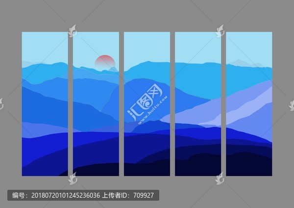 水墨山水