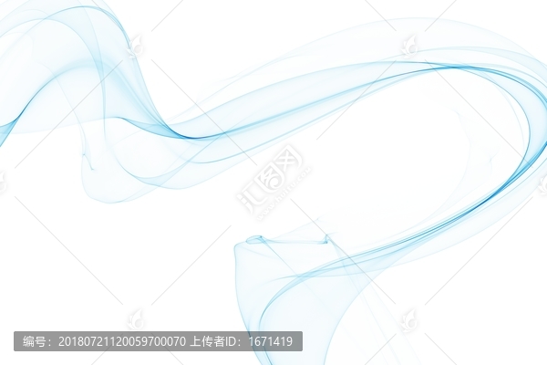 抽象飄帶素材