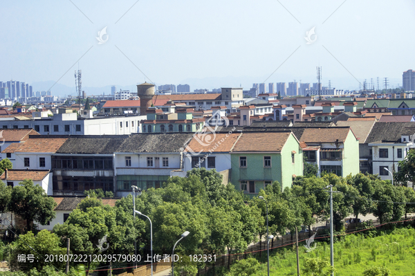 绍兴城镇风景