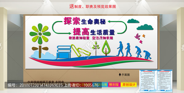 生物文化墻