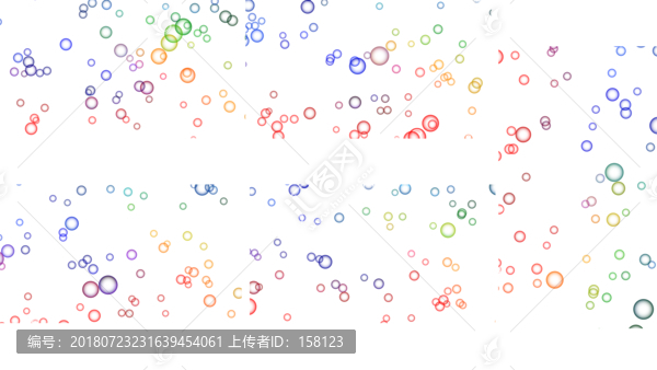 彩色氣泡