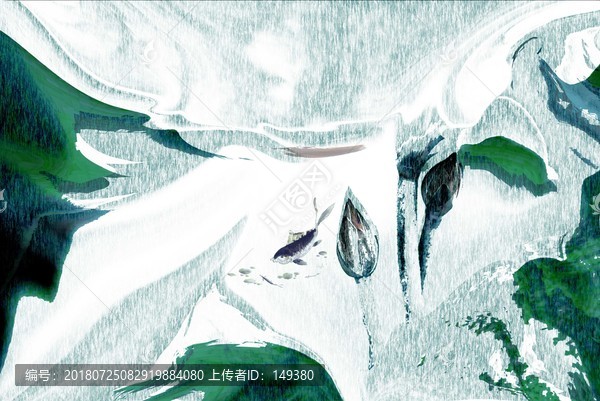 中國(guó)風(fēng)游魚(yú)