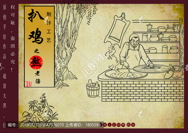 扒雞制作工藝