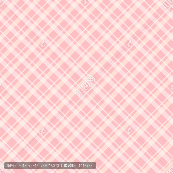 粉色格子布紋