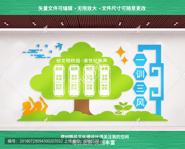 一訓三風