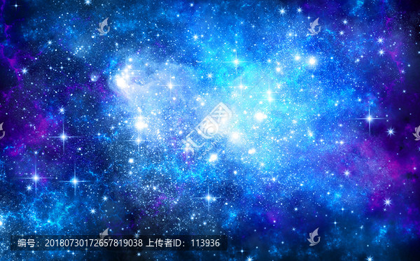 蓝色星空