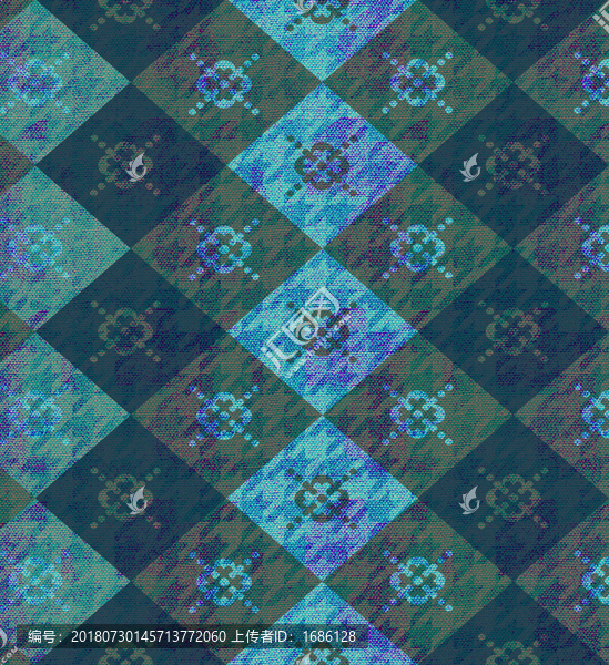 抽象简约现代几何图案地毯客厅