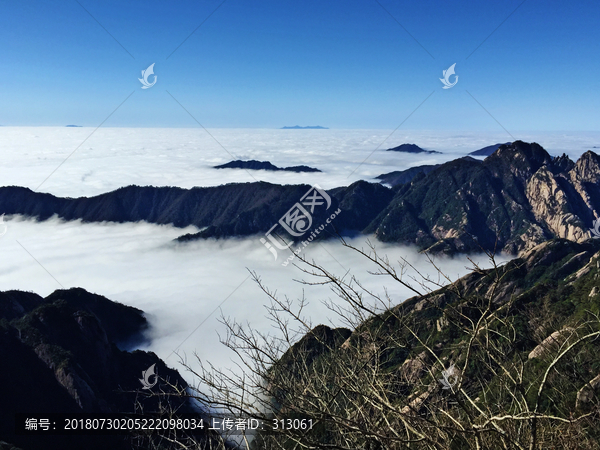 黄山云海