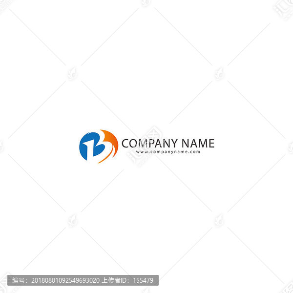 字母B標志設計