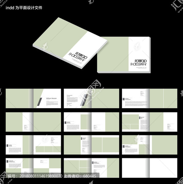 產(chǎn)品手冊(cè)企畫(huà)冊(cè)indd設(shè)計(jì)模板