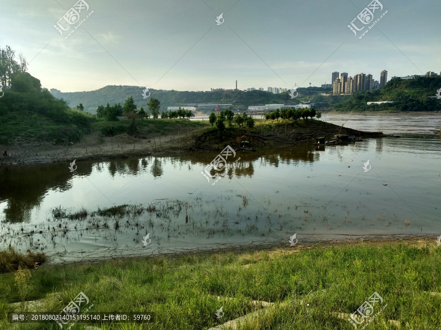 重庆巴滨路江滨风景