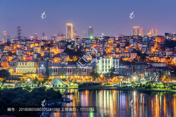 土耳其伊斯坦布尔夜景