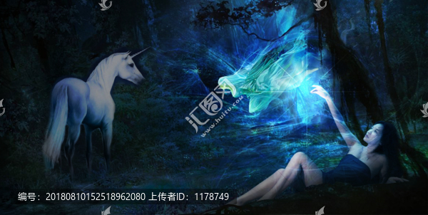 魔幻夢(mèng)境黑暗森林獨(dú)角獸